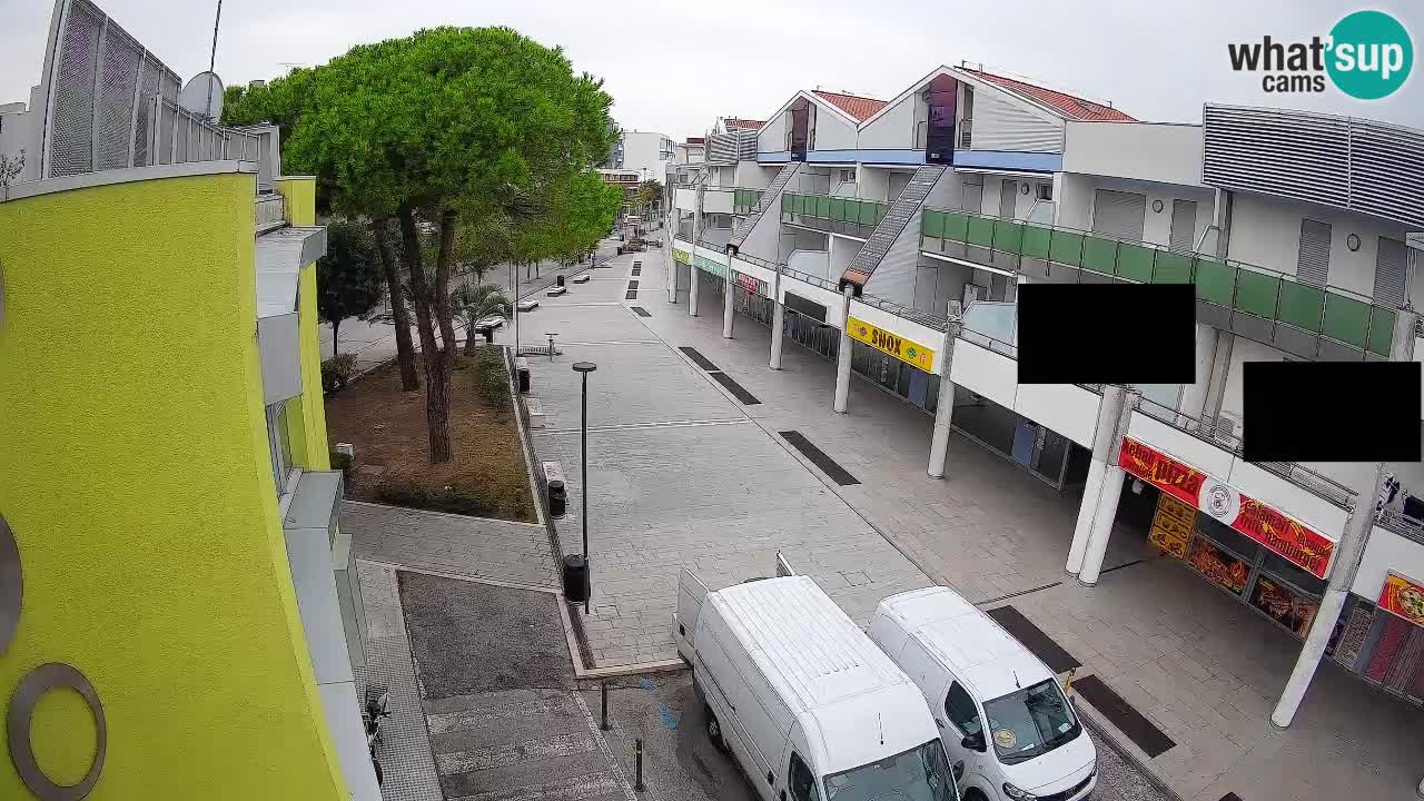 Webcam Bibione Einkaufsstraße – Liveblick