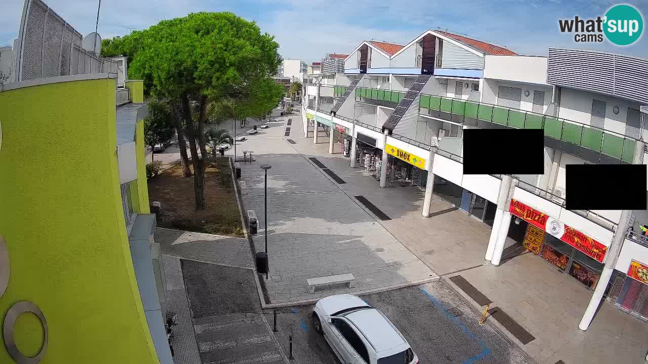 Webcam Rue Commerçante de Bibione – Vue en direct