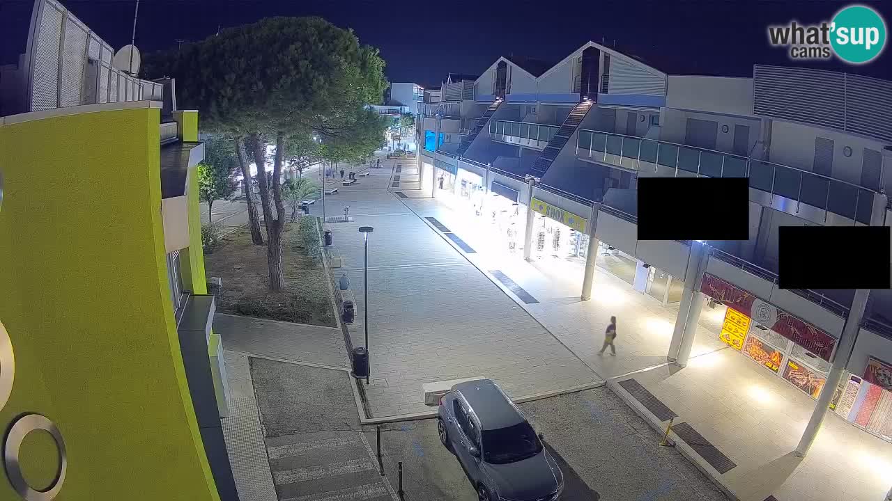 Web kamera Bibione – Trgovačka ulica uživo