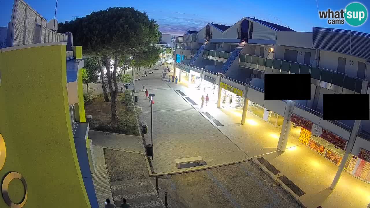 Webcam Bibione Einkaufsstraße – Liveblick