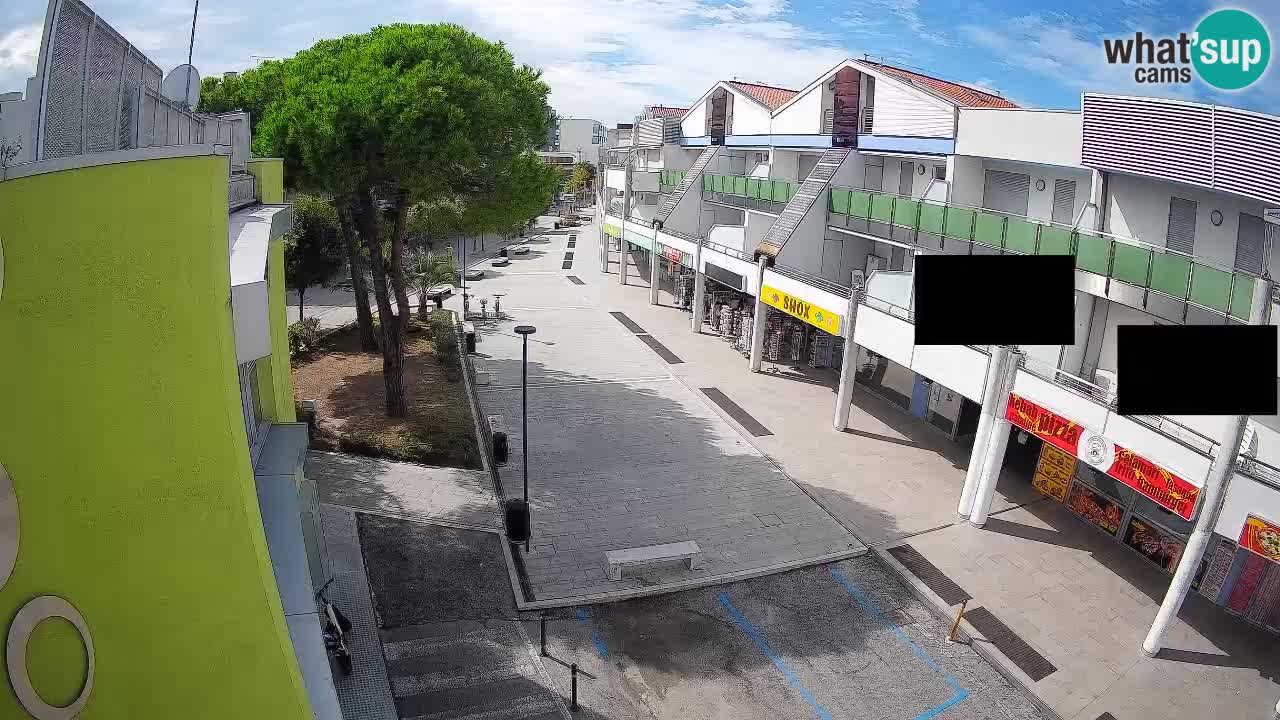 Webcam Bibione Einkaufsstraße – Liveblick