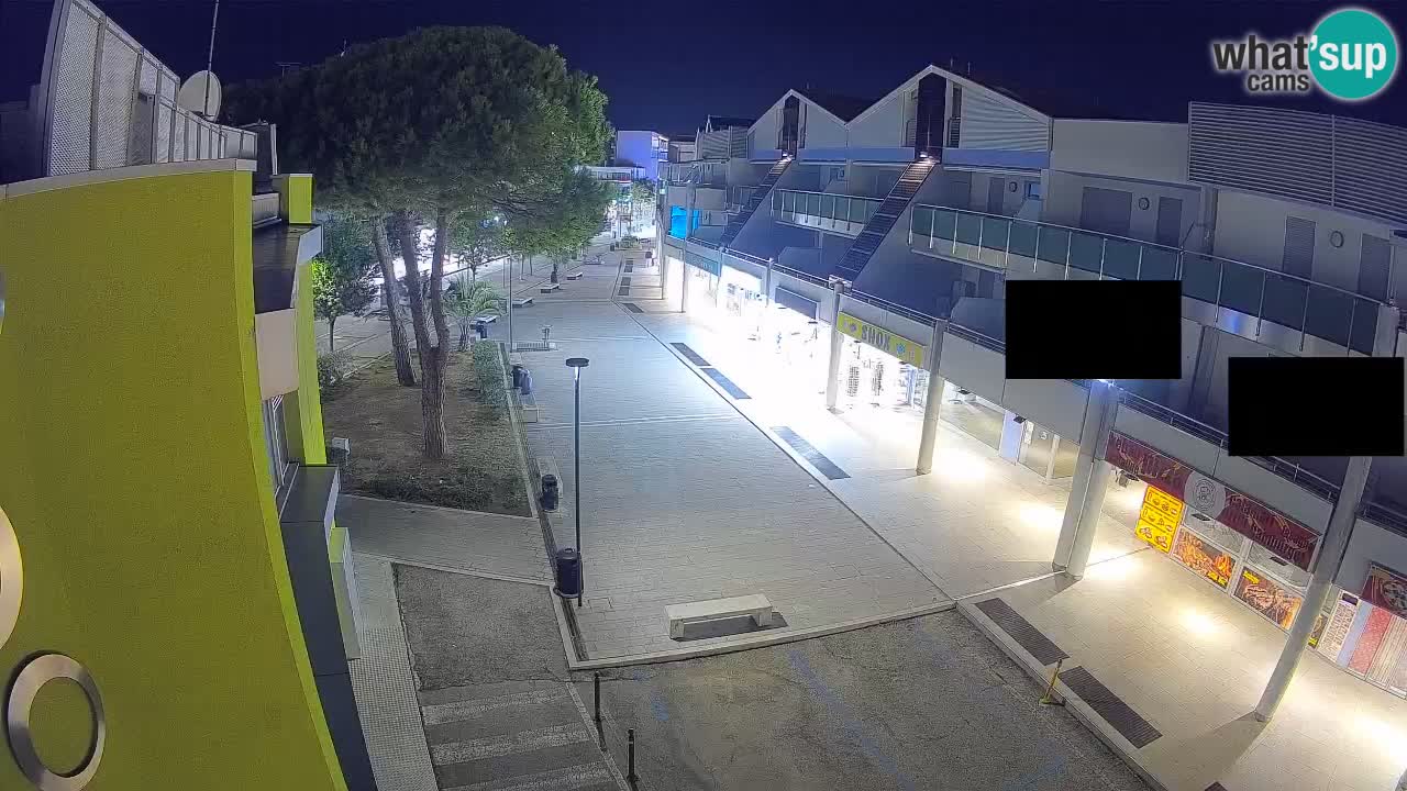 Webcam Rue Commerçante de Bibione – Vue en direct