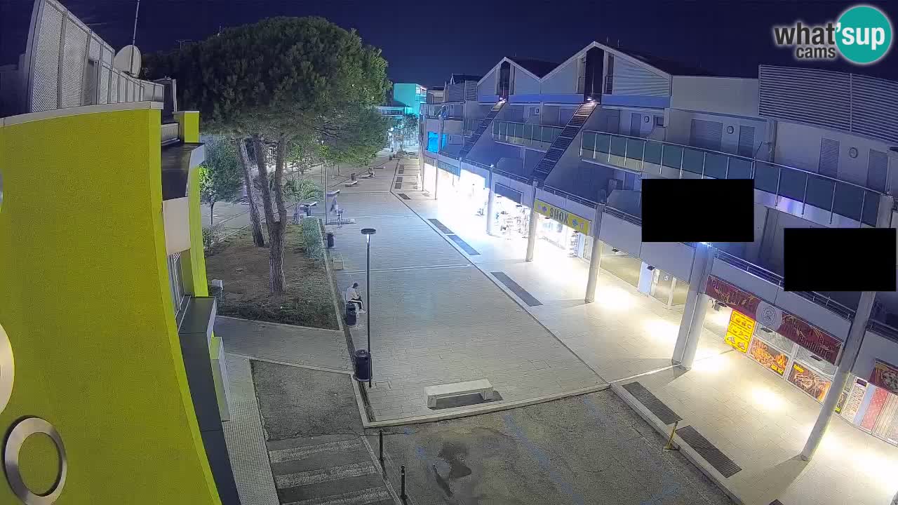 Webcam Bibione Einkaufsstraße – Liveblick