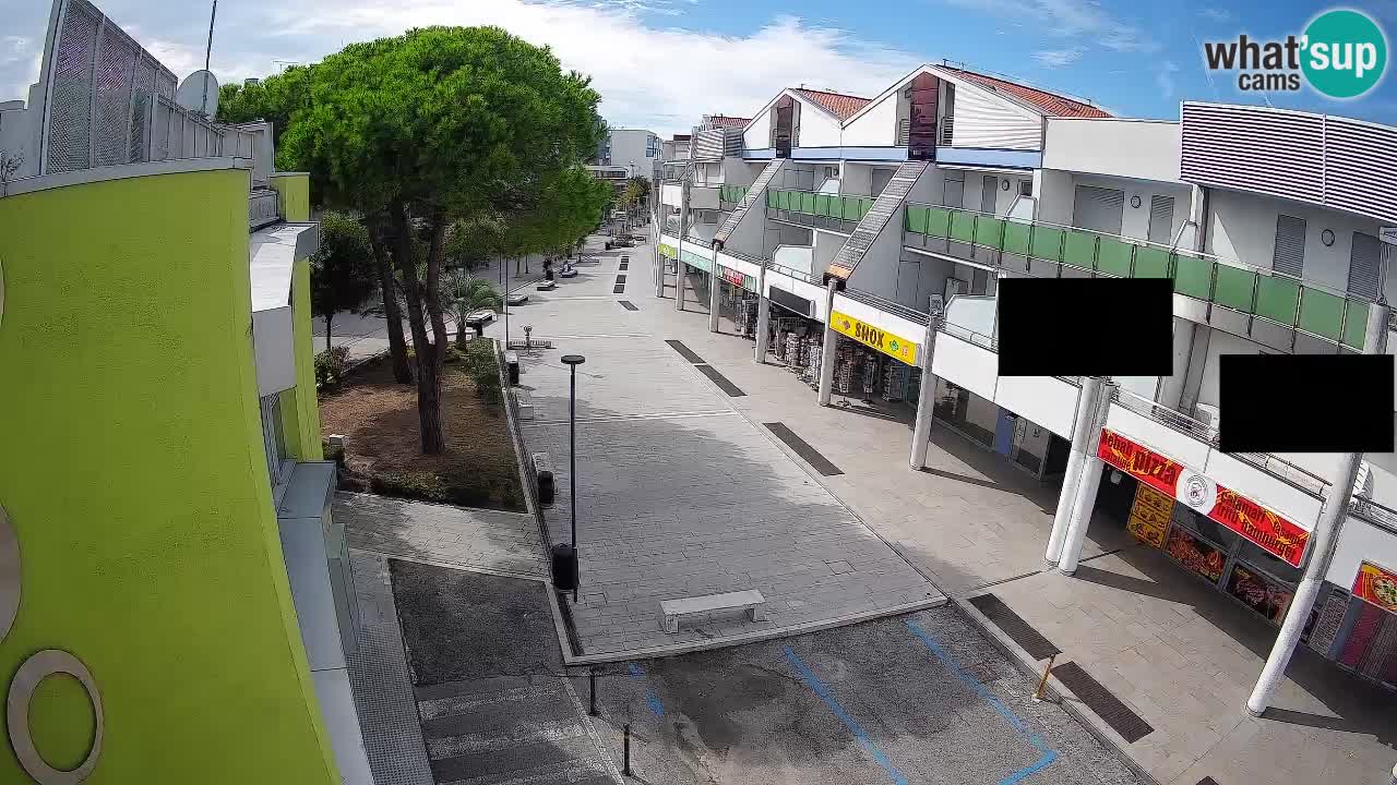 Webcam Bibione Einkaufsstraße – Liveblick