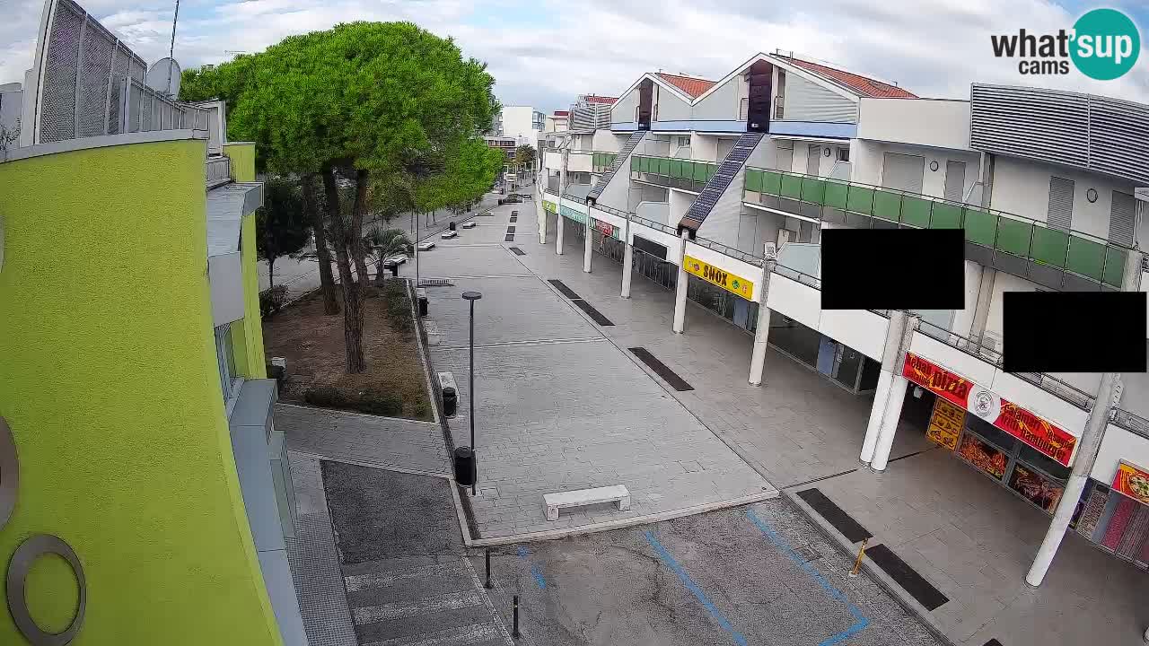 Web kamera Bibione – Trgovačka ulica uživo
