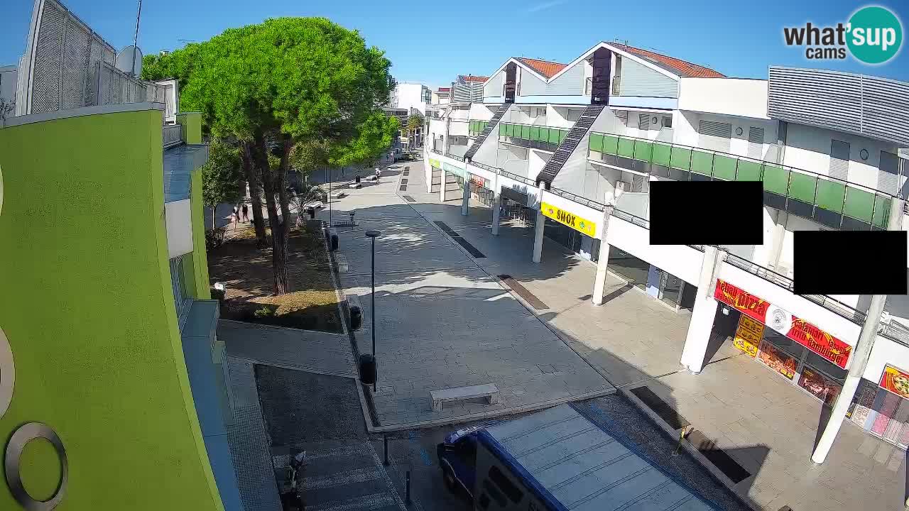 Webcam Bibione Einkaufsstraße – Liveblick