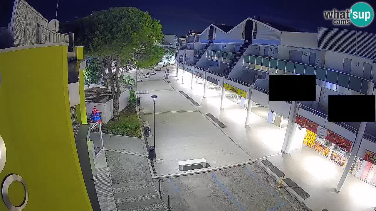 Webcam Bibione Einkaufsstraße – Liveblick