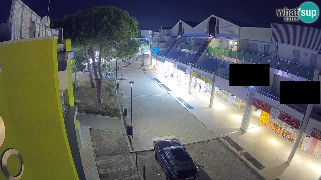 Web kamera Bibione – Trgovačka ulica uživo