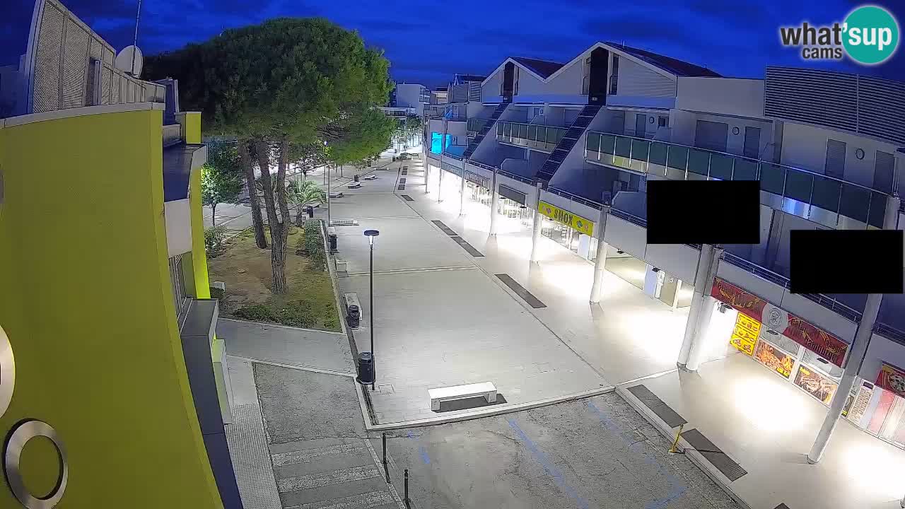 Web kamera Bibione – Trgovačka ulica uživo