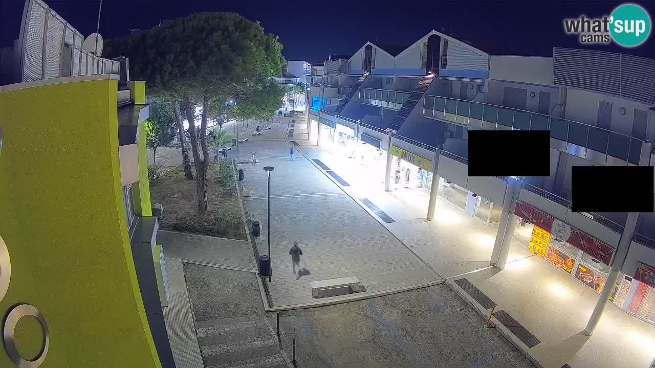 Webcam Rue Commerçante de Bibione – Vue en direct