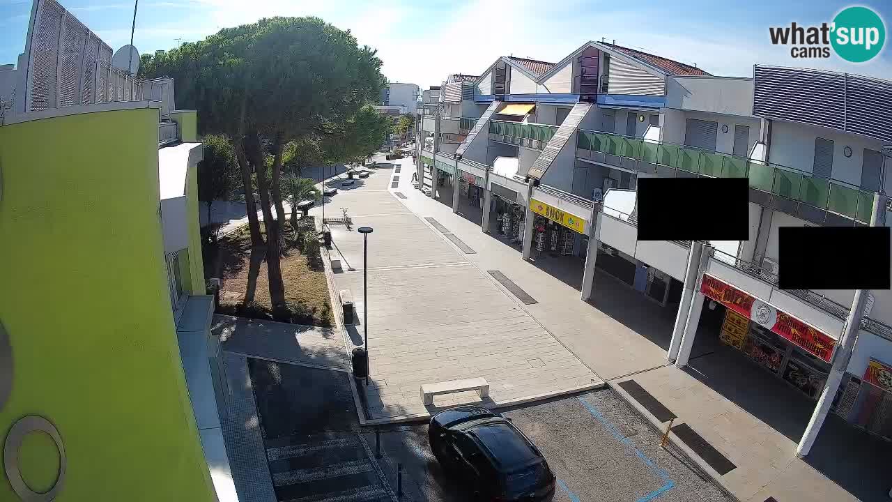 Webcam Calle Comercial de Bibione – En Directo