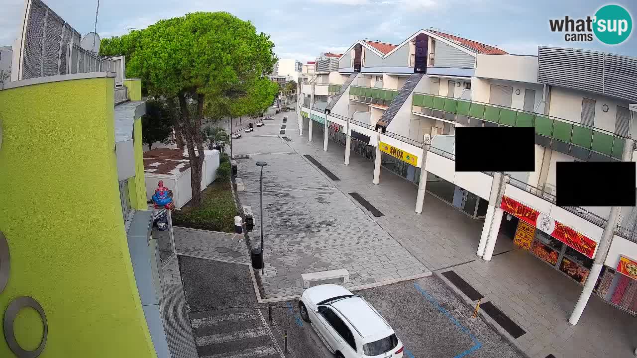 Webcam Bibione Einkaufsstraße – Liveblick