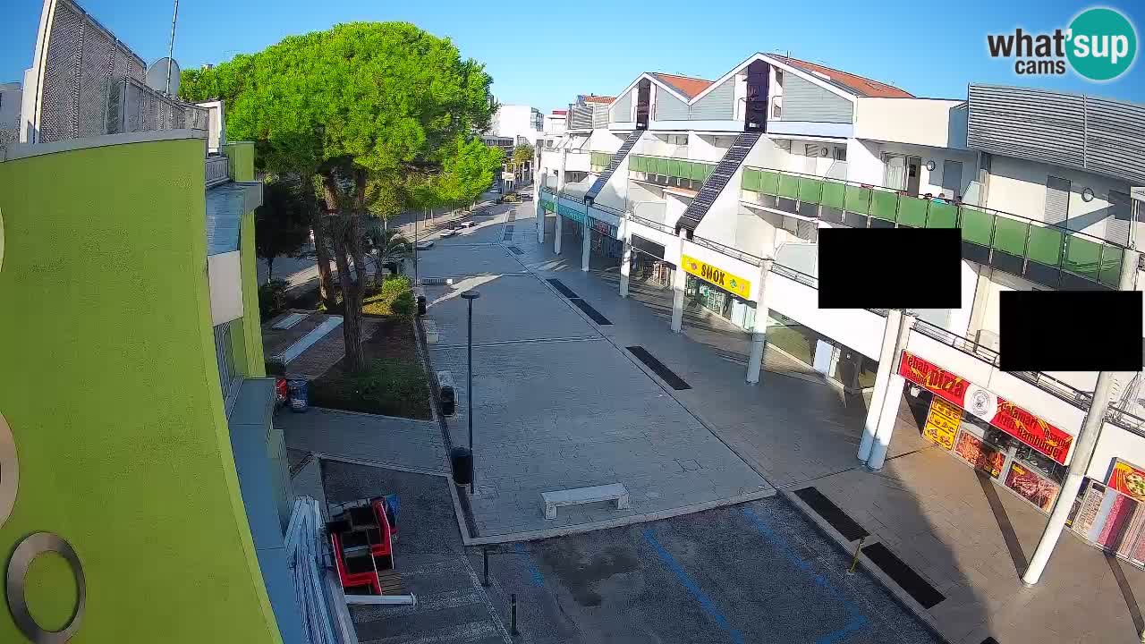 Webcam Bibione Einkaufsstraße – Liveblick