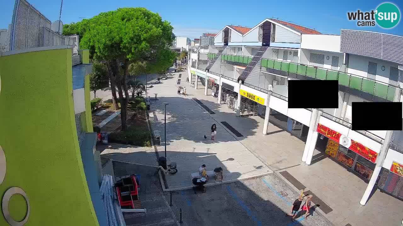 Webcam Bibione Einkaufsstraße – Liveblick