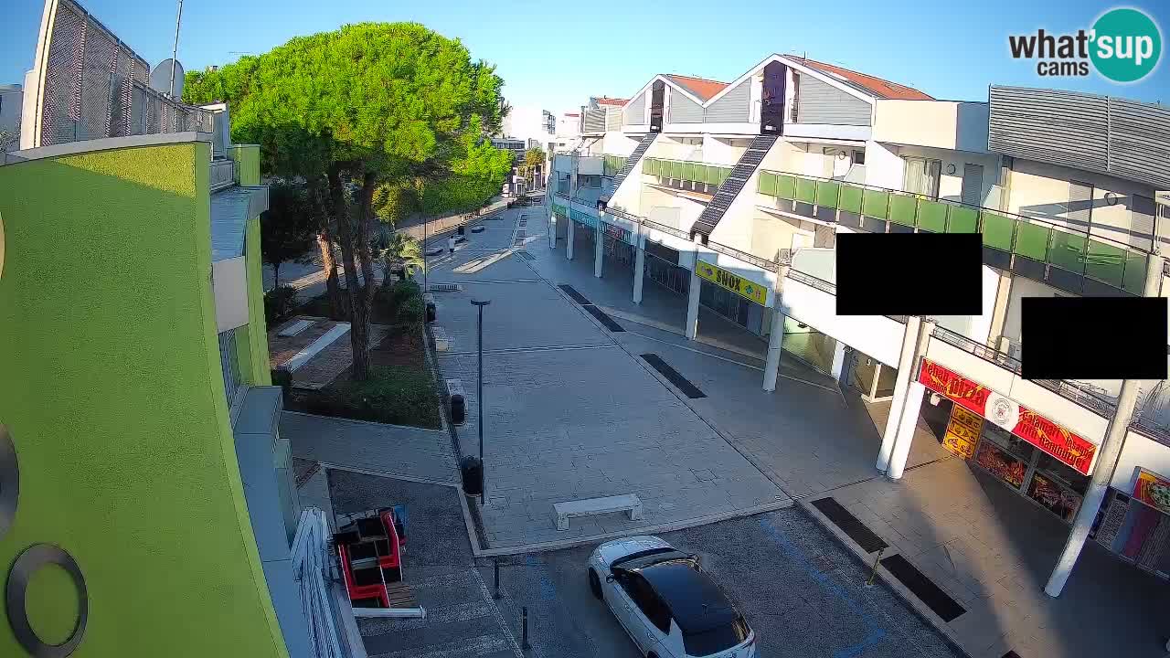 Webcam Bibione Einkaufsstraße – Liveblick