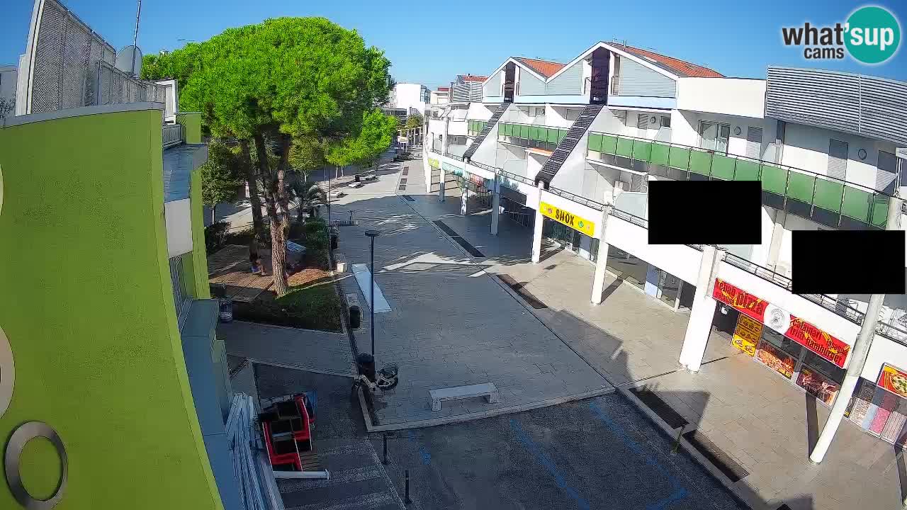Webcam Bibione Einkaufsstraße – Liveblick