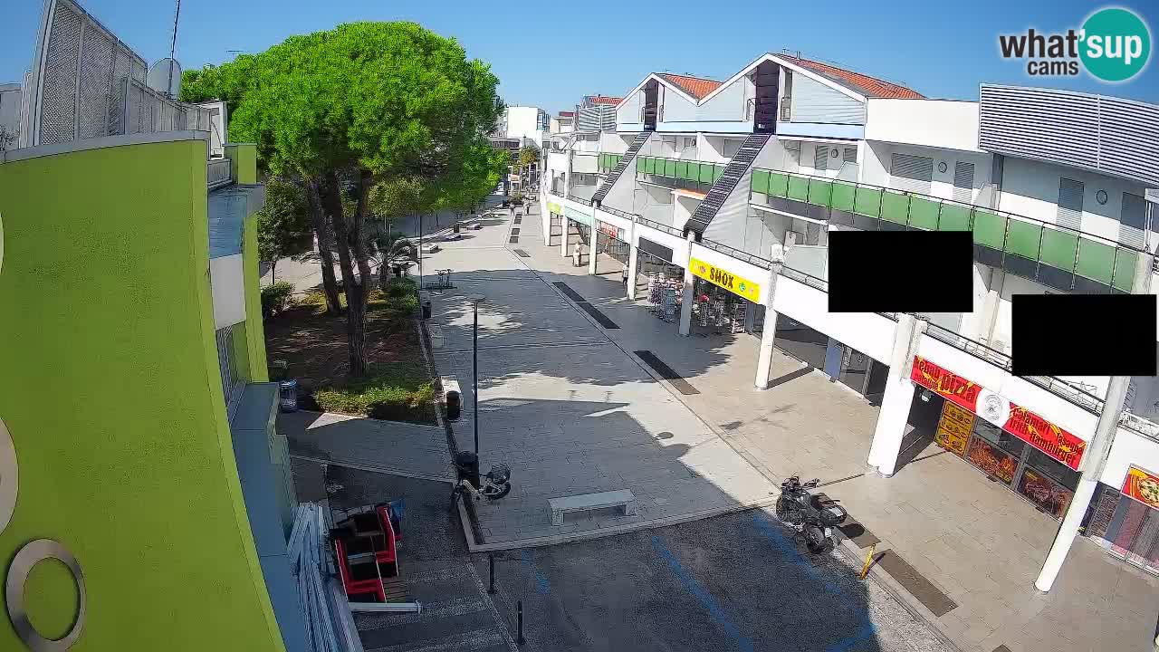 Webcam Bibione Einkaufsstraße – Liveblick