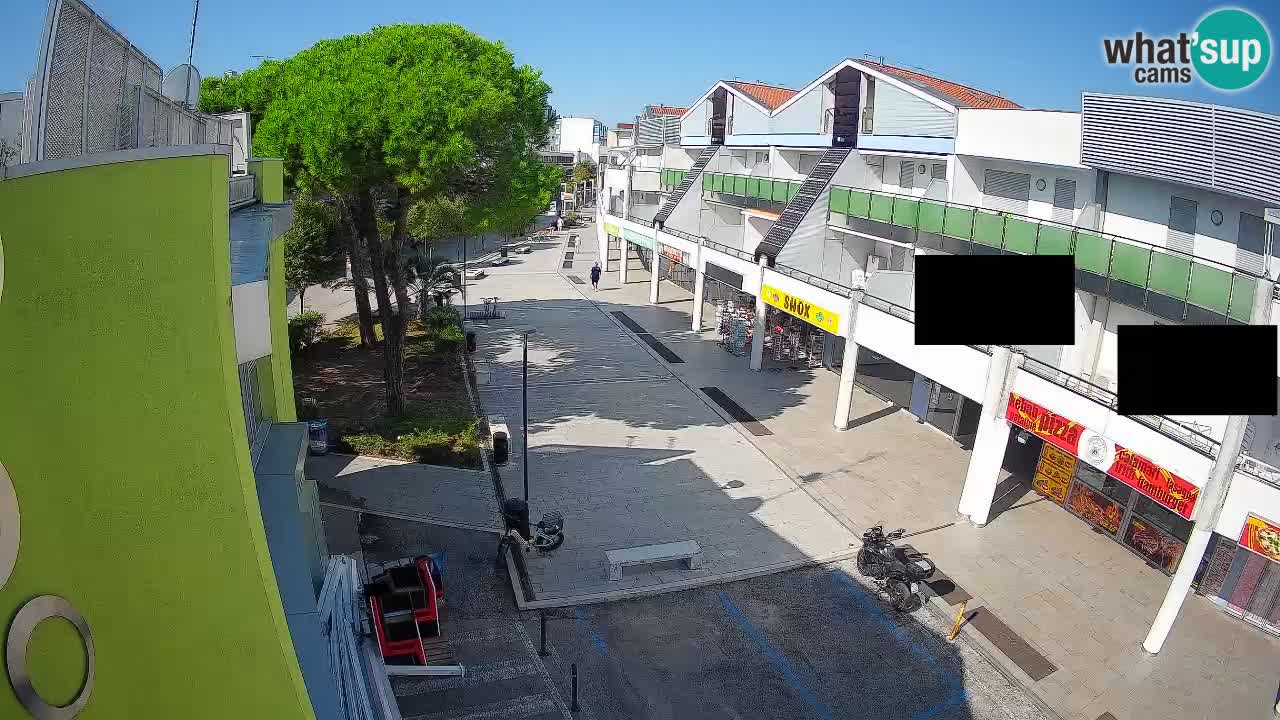 Webcam Bibione Einkaufsstraße – Liveblick