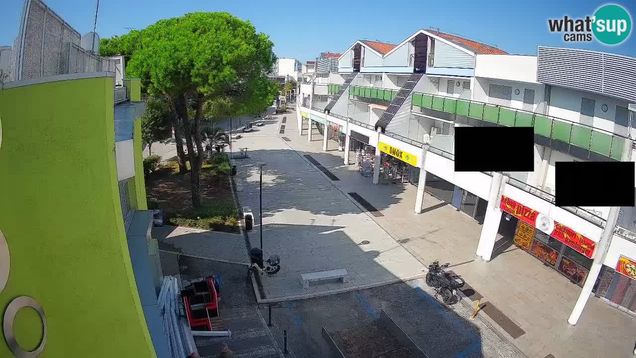 Webcam Bibione Einkaufsstraße – Liveblick