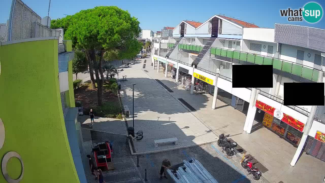 Webcam Via dello Shopping Bibione – Diretta Live