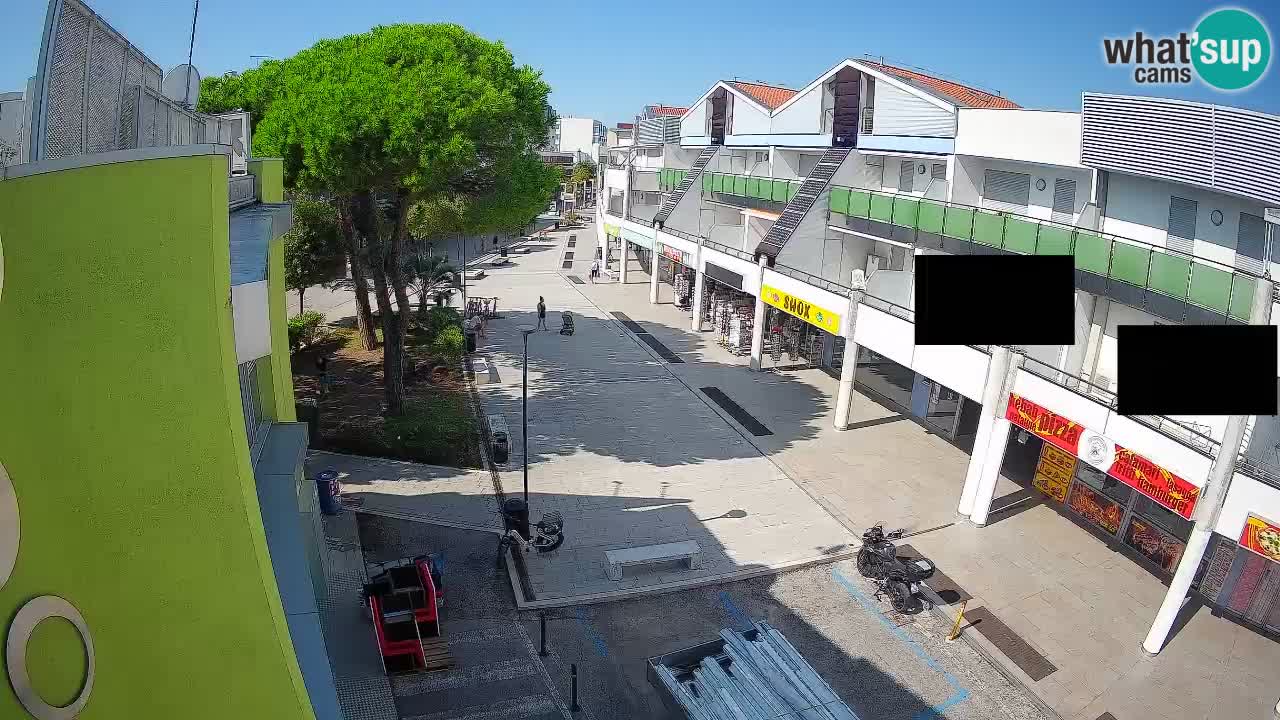 Webcam Via dello Shopping Bibione – Diretta Live