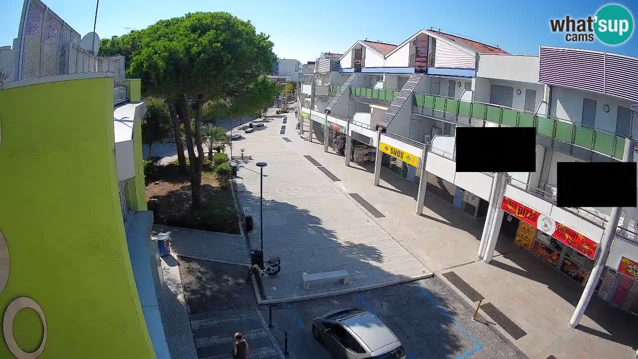 Web kamera Bibione – Trgovačka ulica uživo
