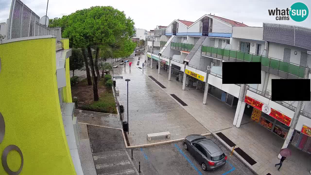 Web kamera Bibione – Trgovačka ulica uživo