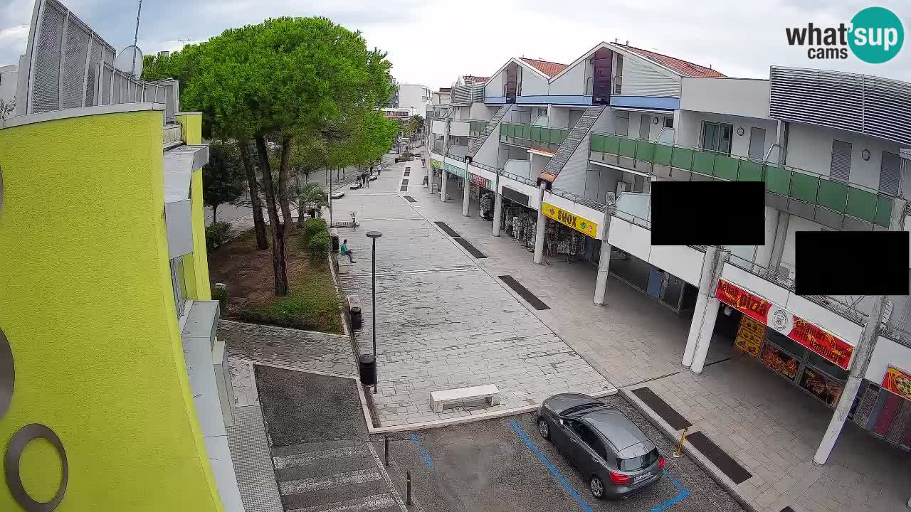 Web kamera Bibione – Trgovačka ulica uživo