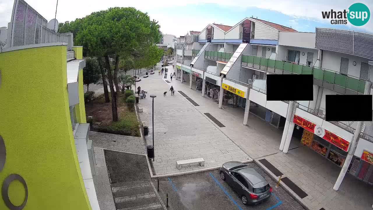 Webcam Bibione Einkaufsstraße – Liveblick