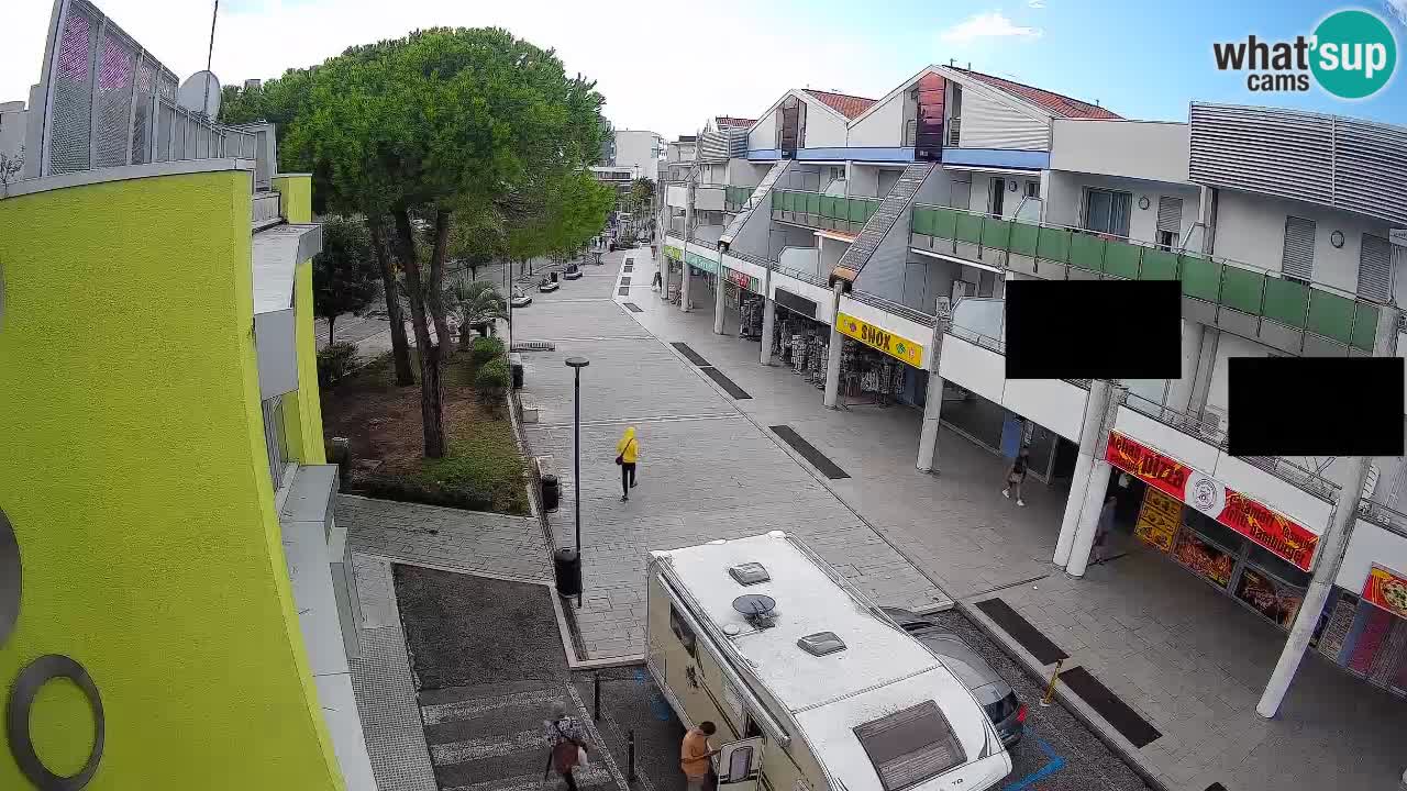 Webcam Calle Comercial de Bibione – En Directo