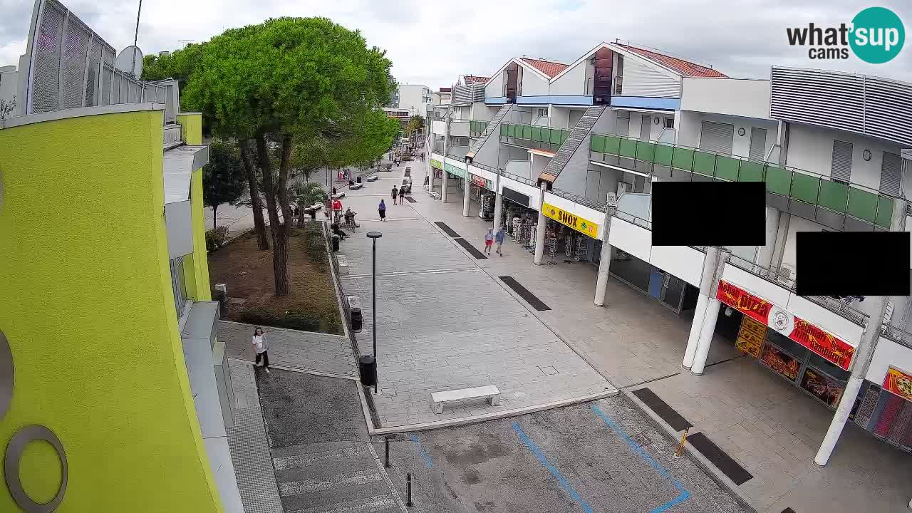 Webcam Bibione Einkaufsstraße – Liveblick