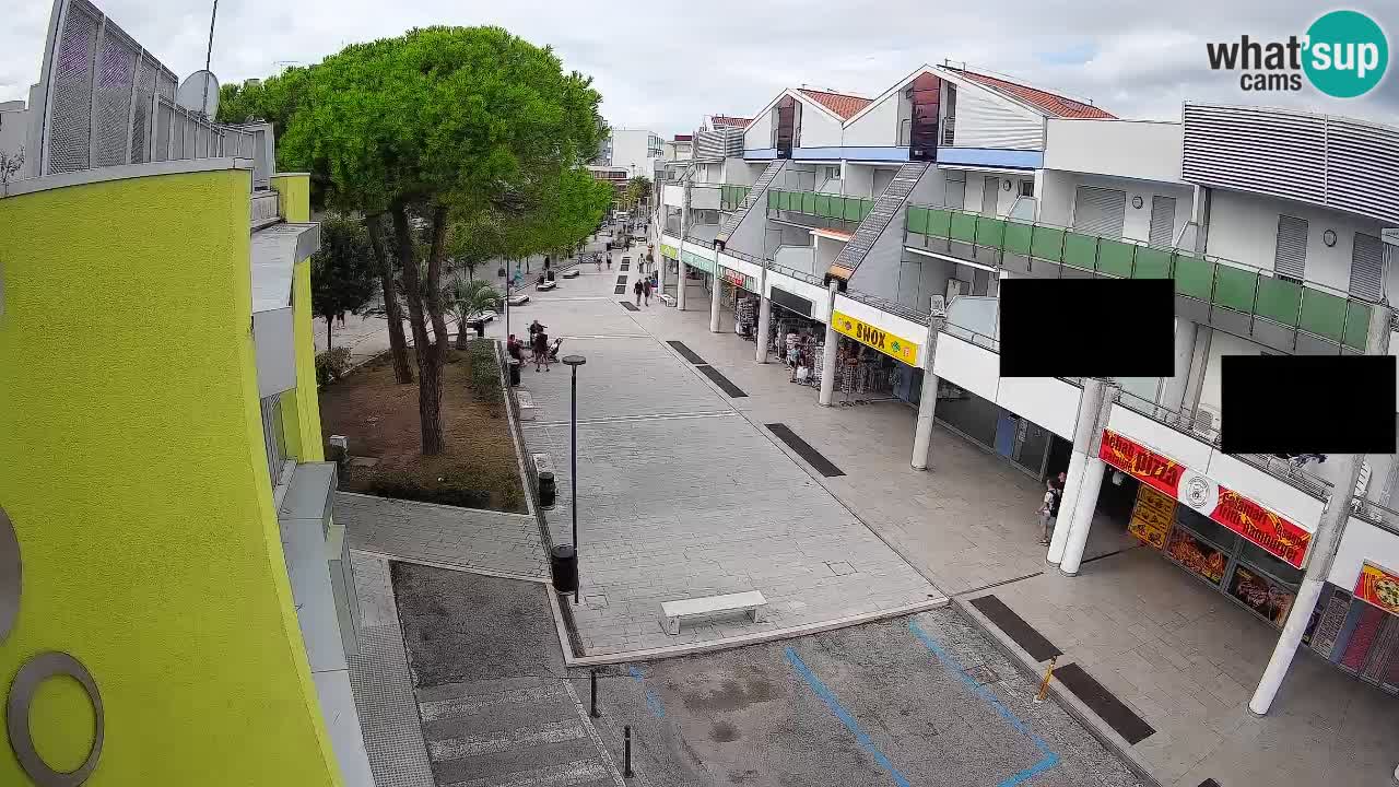Webcam Bibione Einkaufsstraße – Liveblick