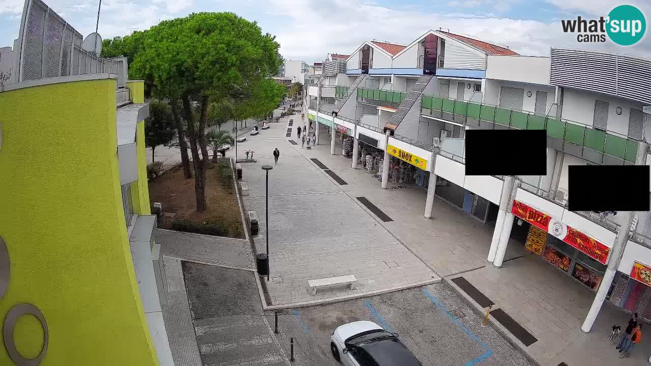 Webcam Bibione Einkaufsstraße – Liveblick