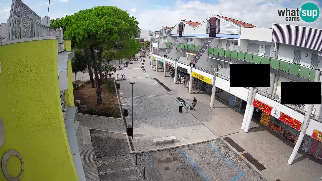 Webcam Via dello Shopping Bibione – Diretta Live