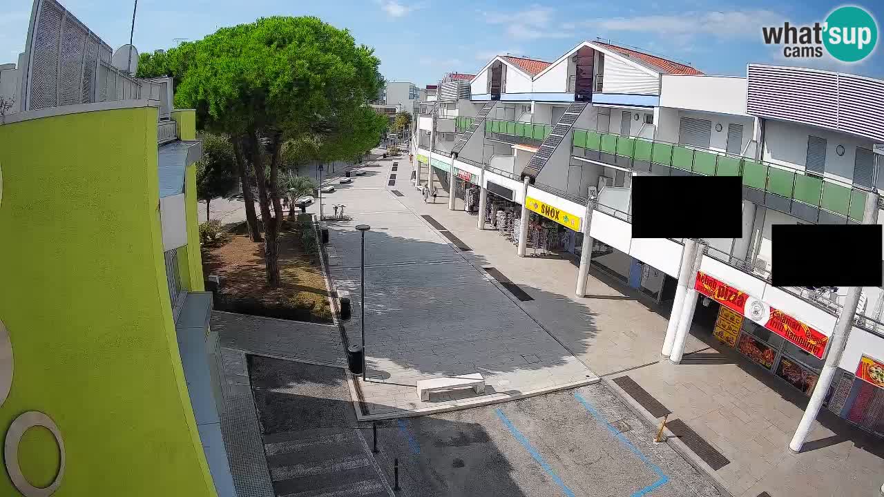 Webcam Rue Commerçante de Bibione – Vue en direct