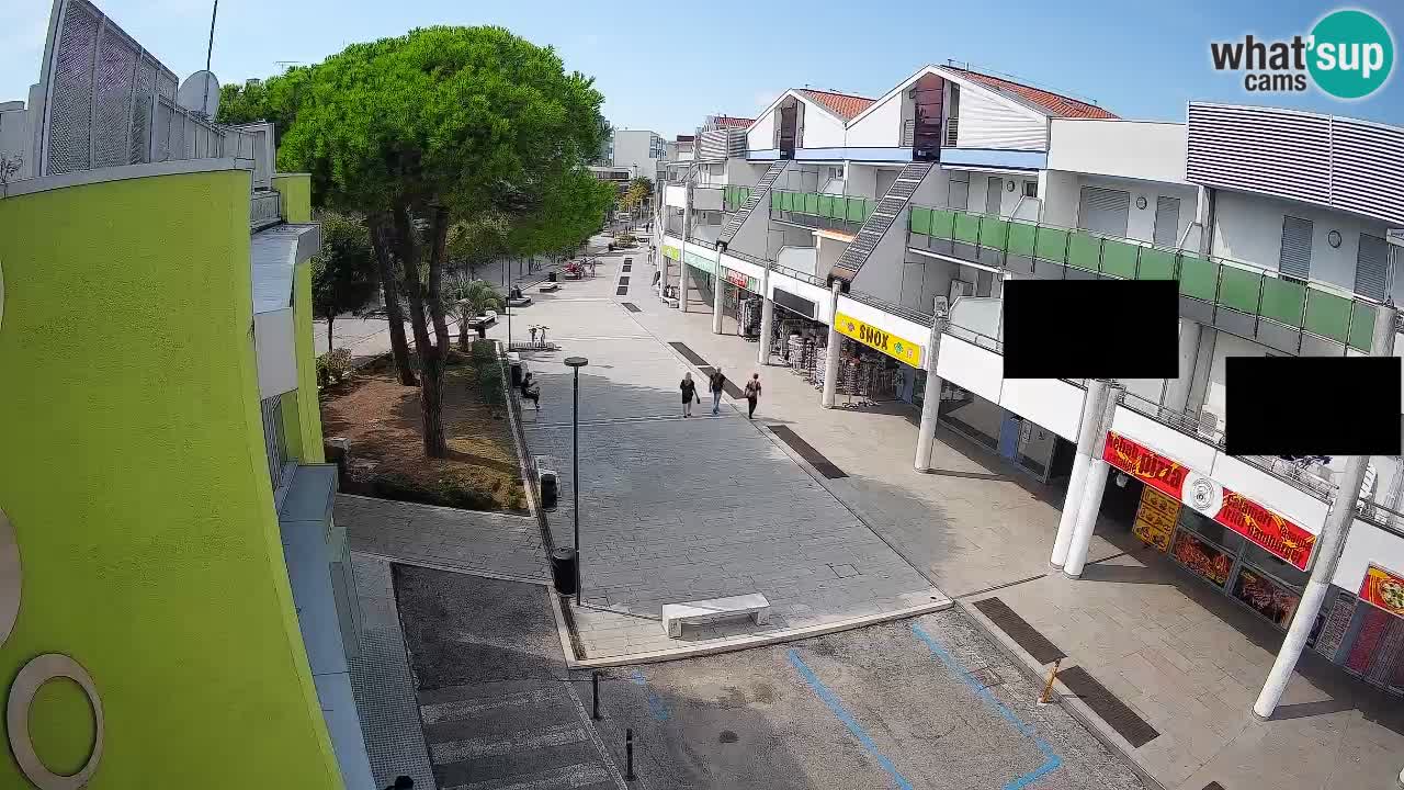 Webcam Rue Commerçante de Bibione – Vue en direct