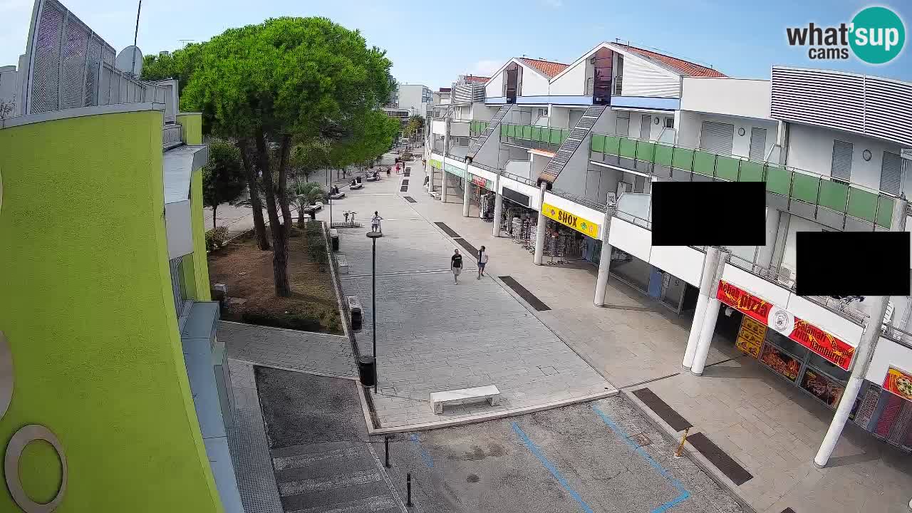 Webcam Bibione Einkaufsstraße – Liveblick