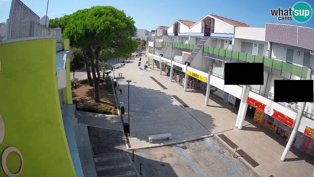 Webcam Via dello Shopping Bibione – Diretta Live