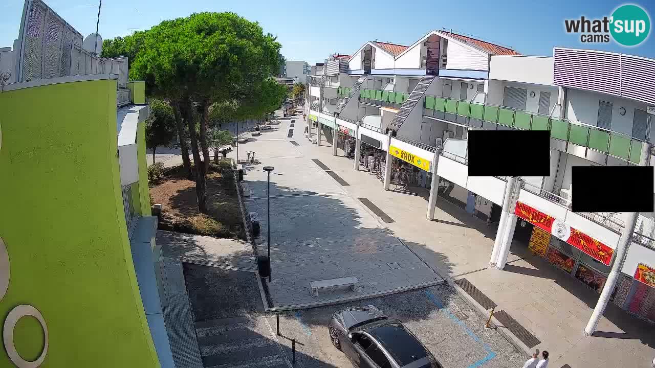 Webcam Rue Commerçante de Bibione – Vue en direct