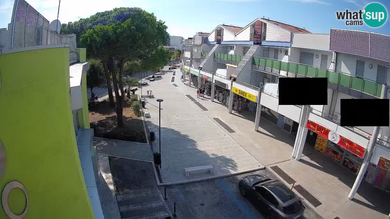 Webcam Via dello Shopping Bibione – Diretta Live