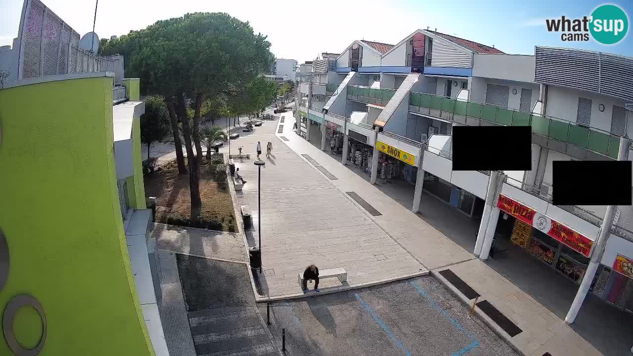 Webcam Bibione Einkaufsstraße – Liveblick