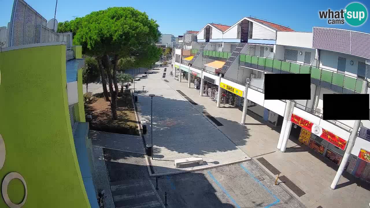 Webcam Bibione Einkaufsstraße – Liveblick