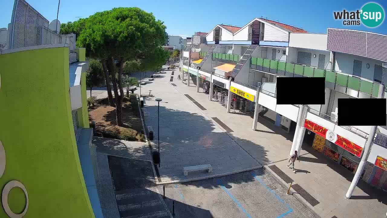 Webcam Bibione Einkaufsstraße – Liveblick