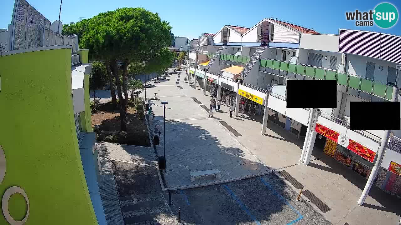 Web kamera Bibione – Trgovačka ulica uživo