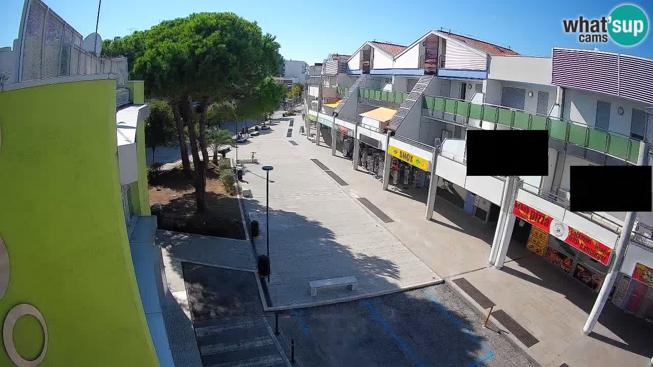 Webcam Bibione Einkaufsstraße – Liveblick