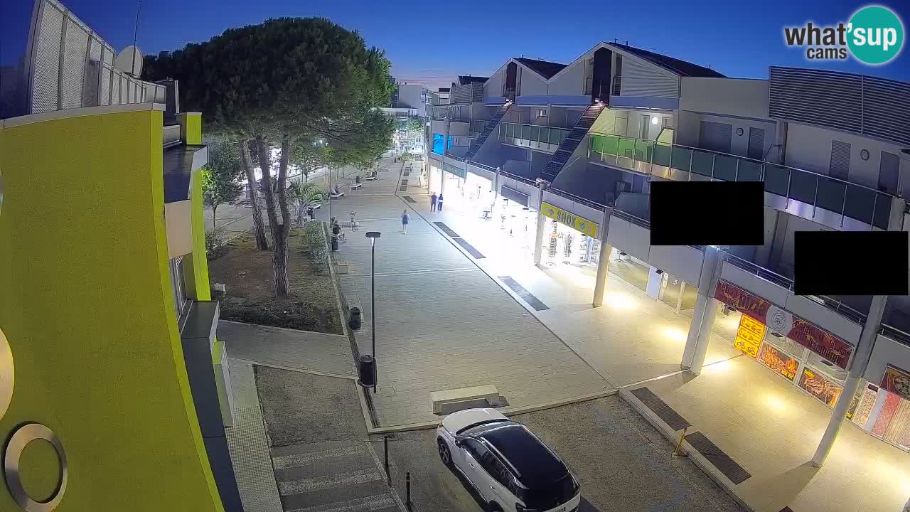 Webcam Rue Commerçante de Bibione – Vue en direct