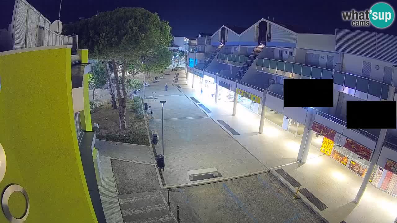 Webcam Bibione Einkaufsstraße – Liveblick