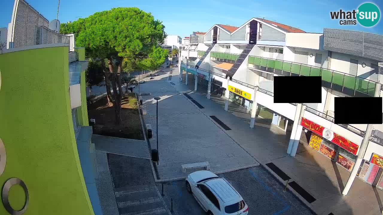 Web kamera Bibione – Trgovačka ulica uživo