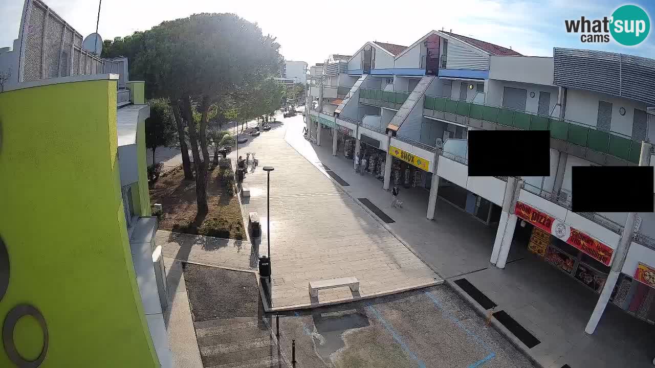 Webcam Via dello Shopping Bibione – Diretta Live