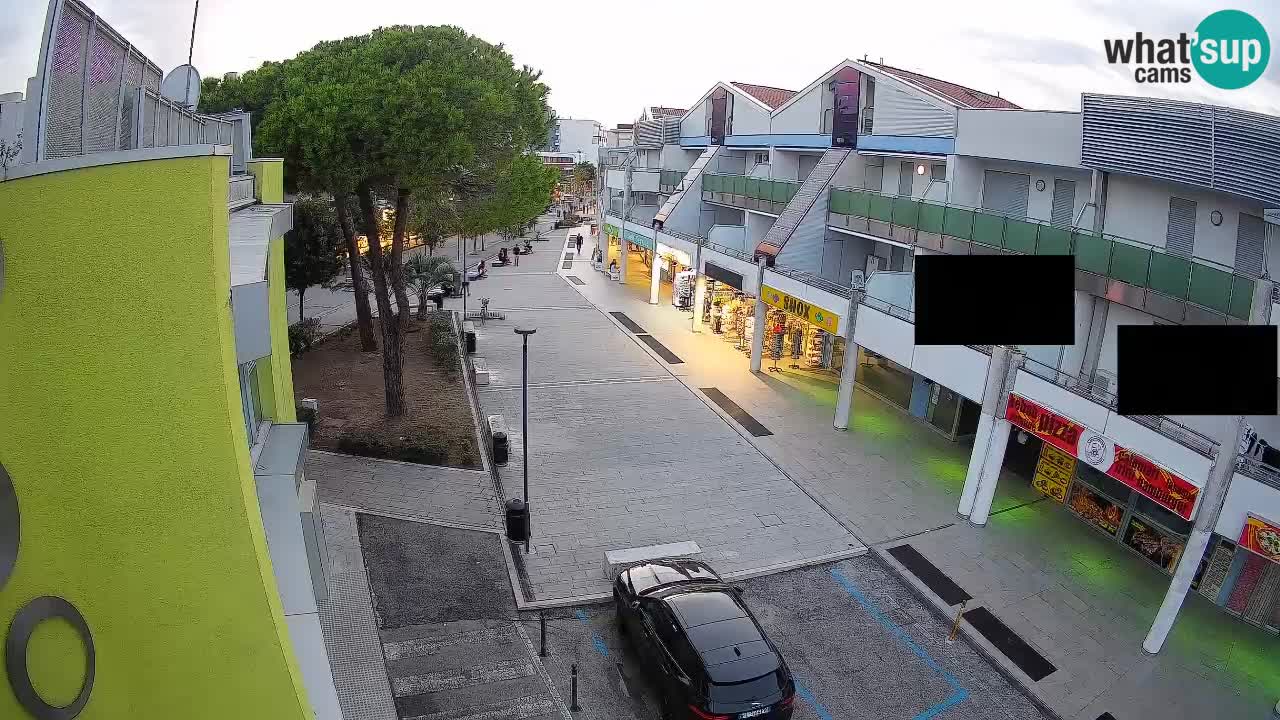 Webcam Bibione Einkaufsstraße – Liveblick